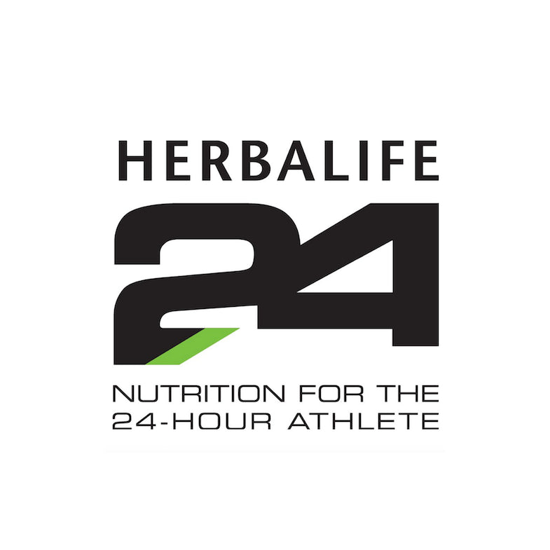 HERBALIFE24 Logo with Nutrition for the 24-Hour Athlete underneath.