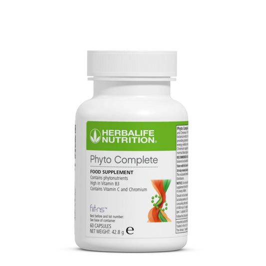 Herbalife Nutrition Phyto Complete supplement bottle on a white background