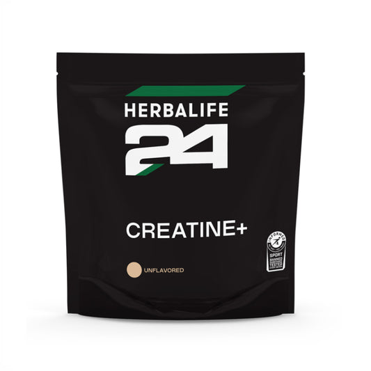Herbalife 24 Creatine+ supplement package on a white background
